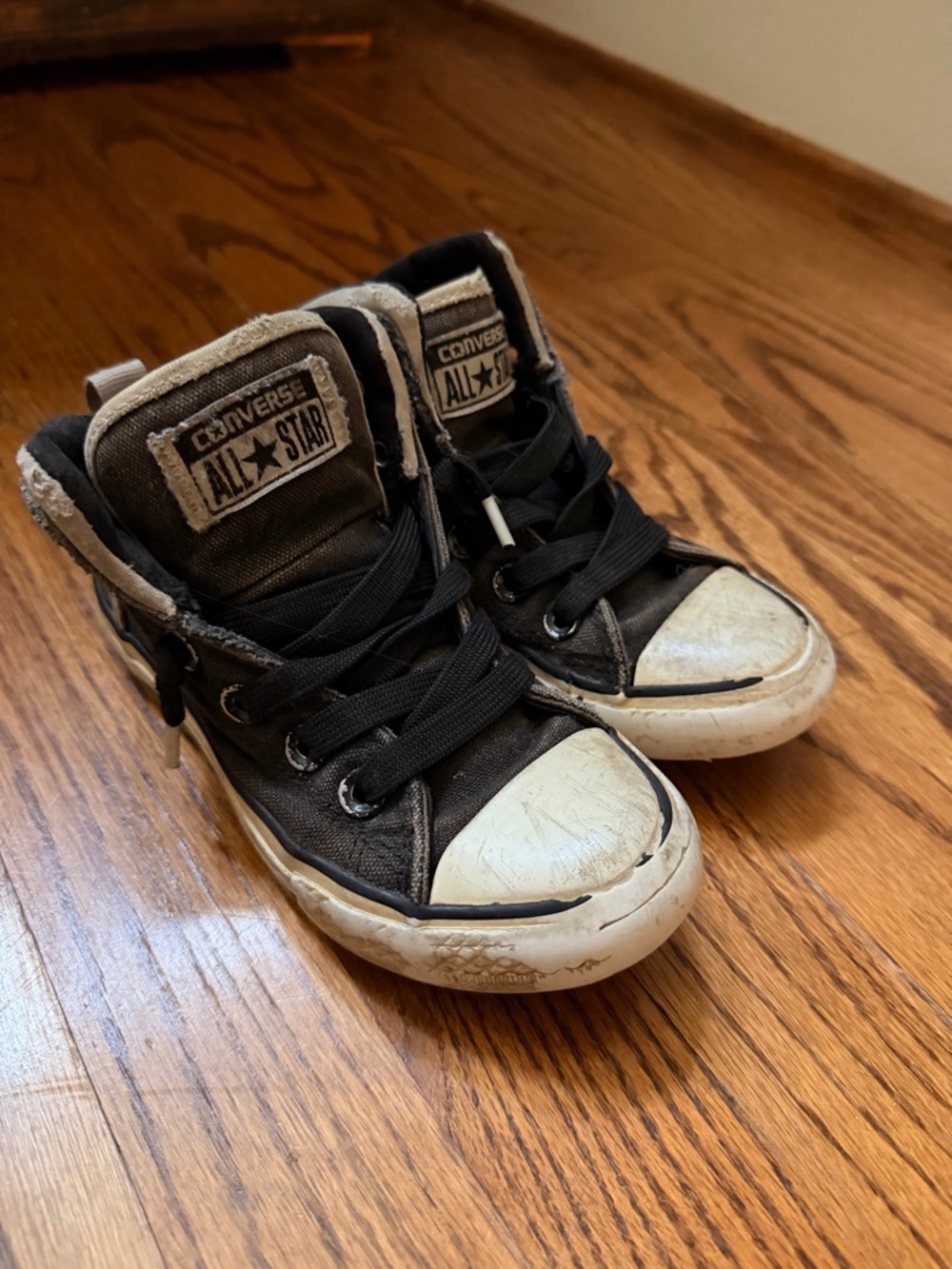 Converse Kids Black All Star High-Top Sneakers